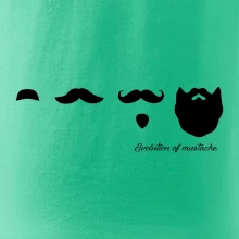 Evolution mustache Evolution mustache