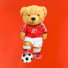 Futbalista medvedík číslo