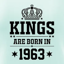 Kings are born in 1963