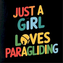Just a girl who loves paragliding