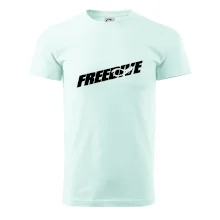 Freedive - nápis s potápačom Freedive - nápis s potápačom