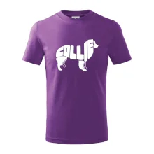 Border kólia písmo v tele