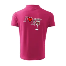 I love you and red wine