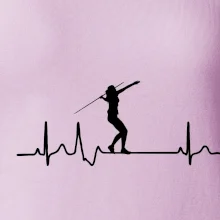 EKG hod oštepom žena