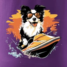 Border Kólia na vodnom skútri