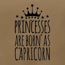 Princesses are born as Capricorn - Kozorožec