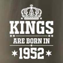Kings are born in 1952