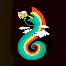 Pijem ako dúha (Pecka design)