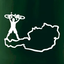 Cyklista - Mapa Rakúska