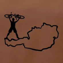 Cyklista - Mapa Rakúska