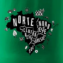 Brazília mapa a zvyky