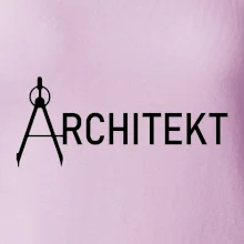 Architekt nápis