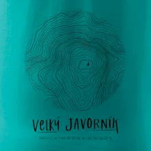 Velký Javorník (Beskydy) - vrstevnice v kruhu