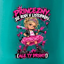 Princezny se rodí v listopadu drsná punková holčička