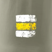 Turistická značka - žltá