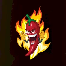 Chili paprička veľmi pálivá