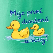 Moje první dovolená u vody - holčička