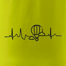 EKG lietanie balónom