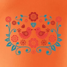 folklór - dva červené vtáčiky folklór - dva červené vtáčiky