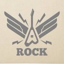 Rocková gitara krídla