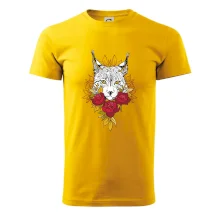 Rys s červenými ružami (Pecka design)