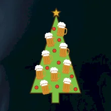 Nepotrebujem nič viac - strom a pivo (Pecka design)