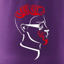 Borec s upraveným fúzom