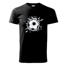 Futbalová lopta v triku Futbalová lopta v triku