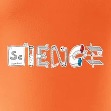Science věda nápis