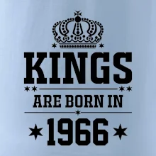Kings are born in 1966