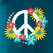 Peace symbol abstraktný Peace symbol abstraktný