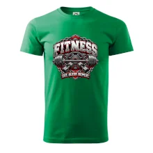 Fitness činka a závažia eat sleep repeat