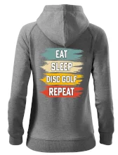 Disc Golf eat sleep barevné
