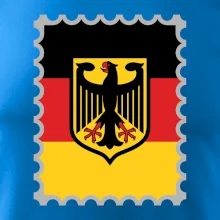 Nemecká známka - vlajka