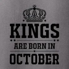 Kings are born in October