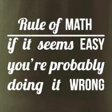 Rule of math