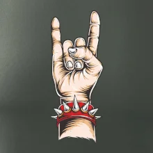 Rocková ruka s náramkom Rocková ruka s náramkom