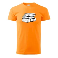 Knihy čiernobiele na sebe