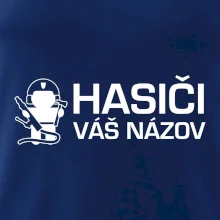 Hasiči postavička - vlastný nápis