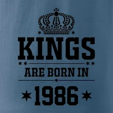 Kings are born in 1986