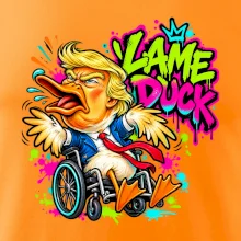 Trump lame duck graffiti