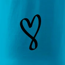 Srdce nekonečno na prsník