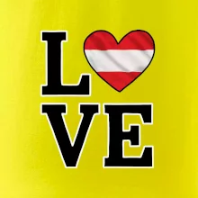 Love Rakúska vlajka