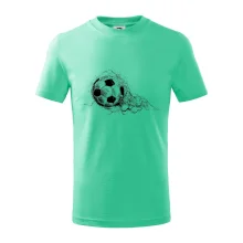 Futbalová lopta - kresba ceruzkou