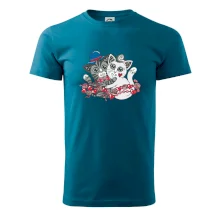 Mačky v objatí (Pecka design)