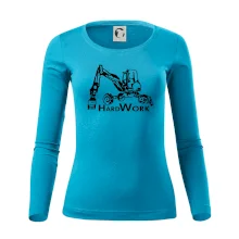 Hard Work kráčajúce rýpadlo