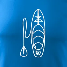 Paddleboard jedním tahem