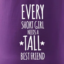 Every short girl needs a tall best friend