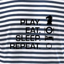 Eat sleep play - šach Eat sleep play - šach