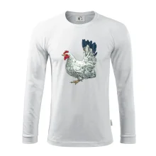 Sliepka kreslená biela Sliepka kreslená biela